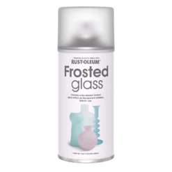Rust-Oleum Frosted Glass Spray Paint Rose - 150ml -Rust-Oleum Store 14606468 4525053487310807