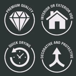 Rust-Oleum Painters Touch Paint Stone Grey - 400ml -Rust-Oleum Store 14606477 7375053507175832